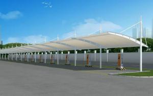 新化县膜结构停车棚