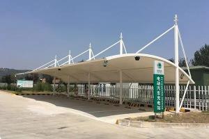 新化县膜结构停车棚